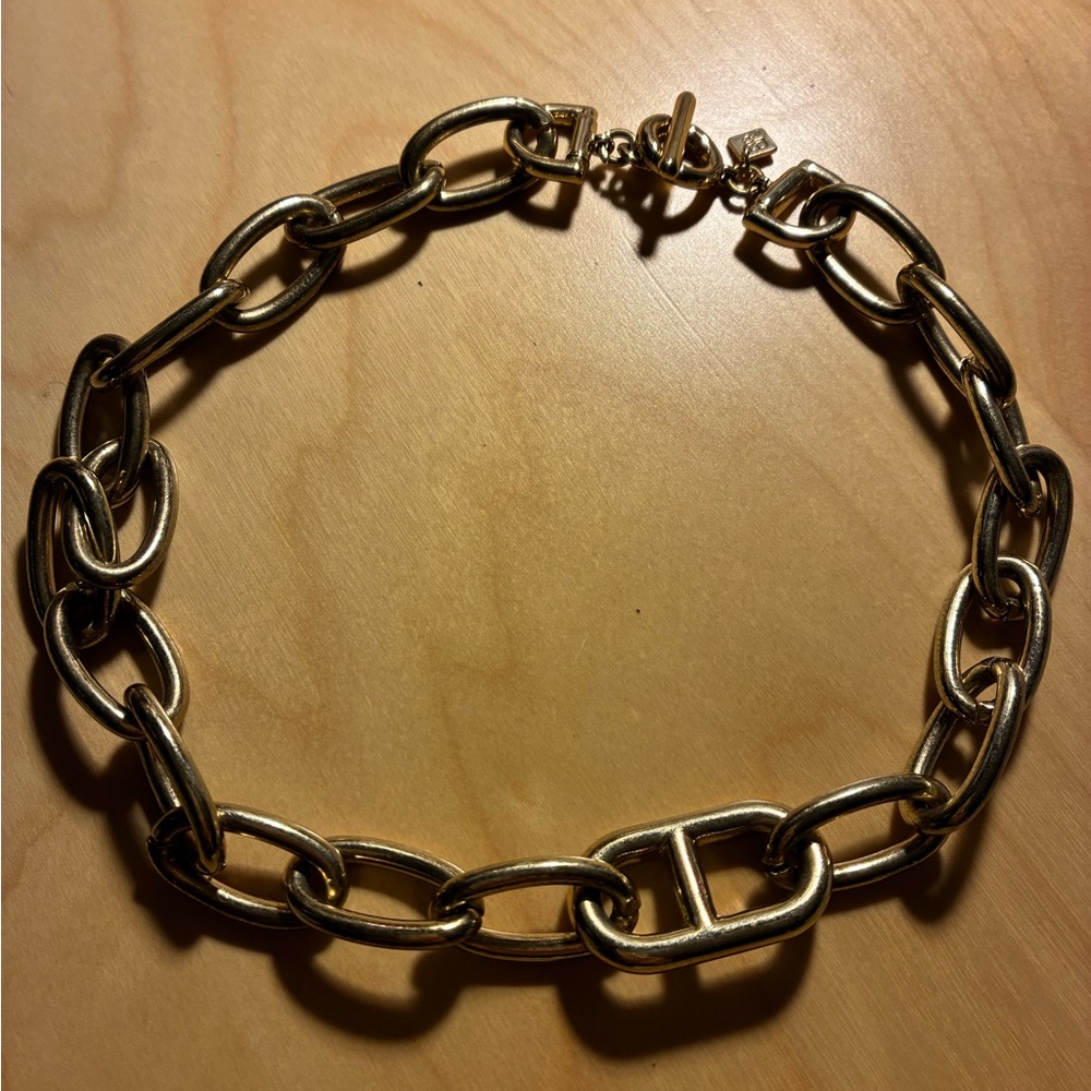 Banana Republic Chunky Gold Chain Necklace